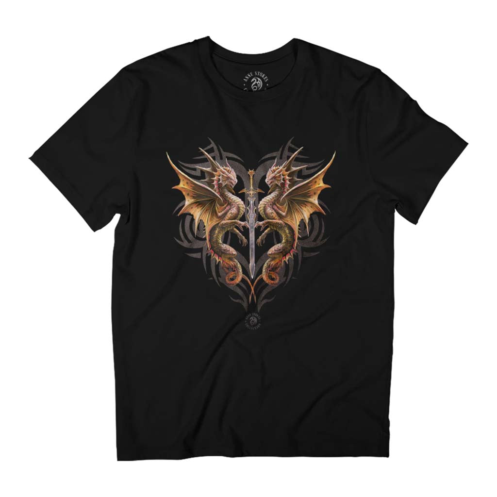 Double Dragon Sword Tribal Pattern Anne Stokes Collection product image 1