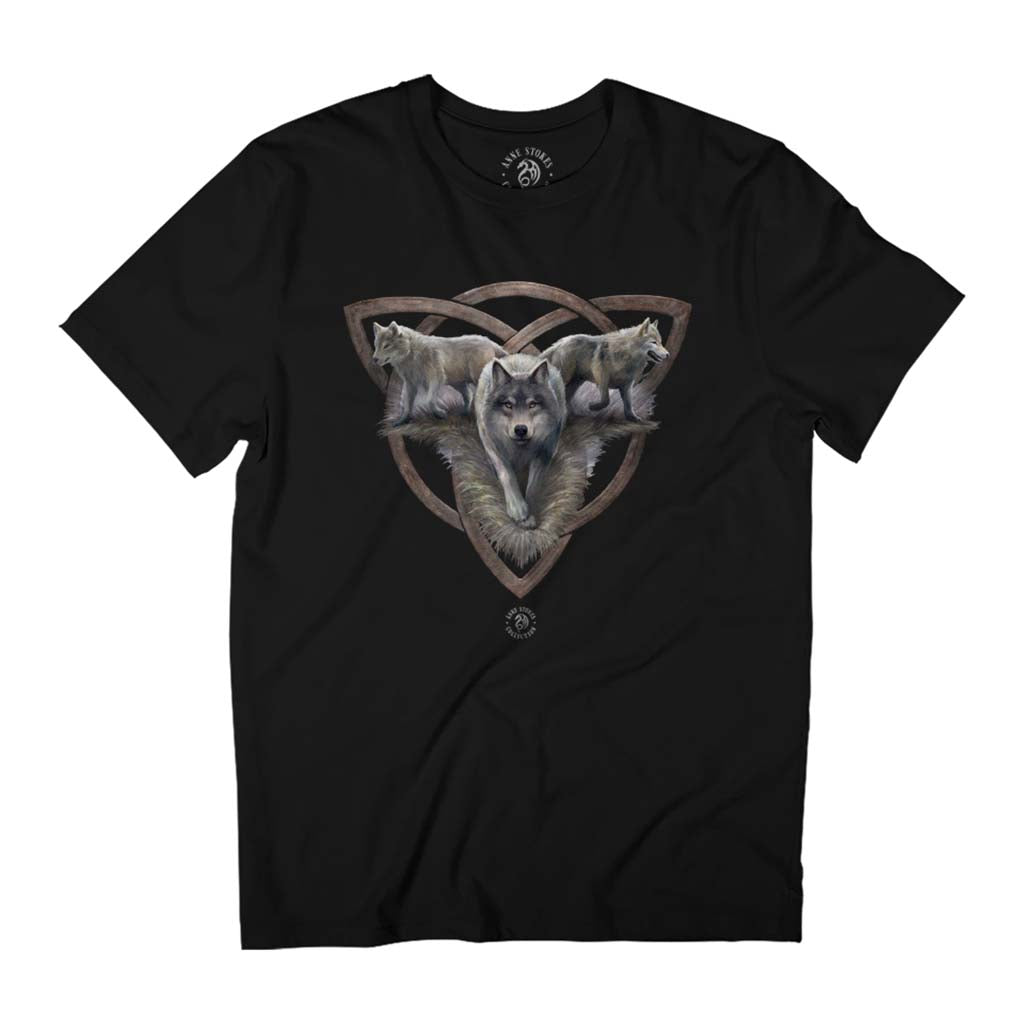 Wolf Trio Anne Stokes Collection Men's T-Shirt product image 1