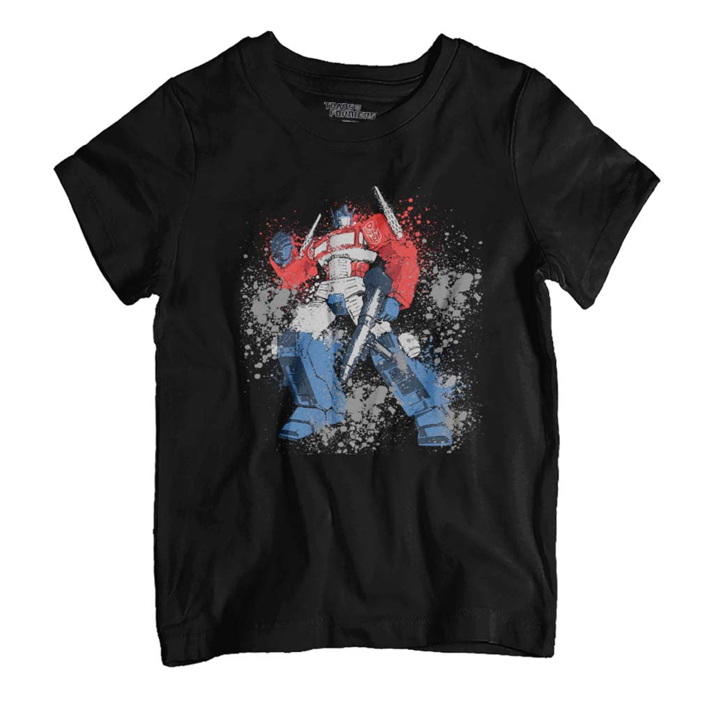 Transformers Optimus Prime Splatter Kid's T-Shirt product image 1