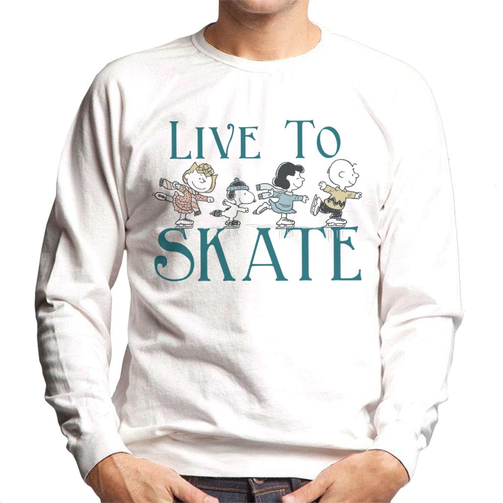 Peanuts Live To Skate Men's Sweatshirt product image 4