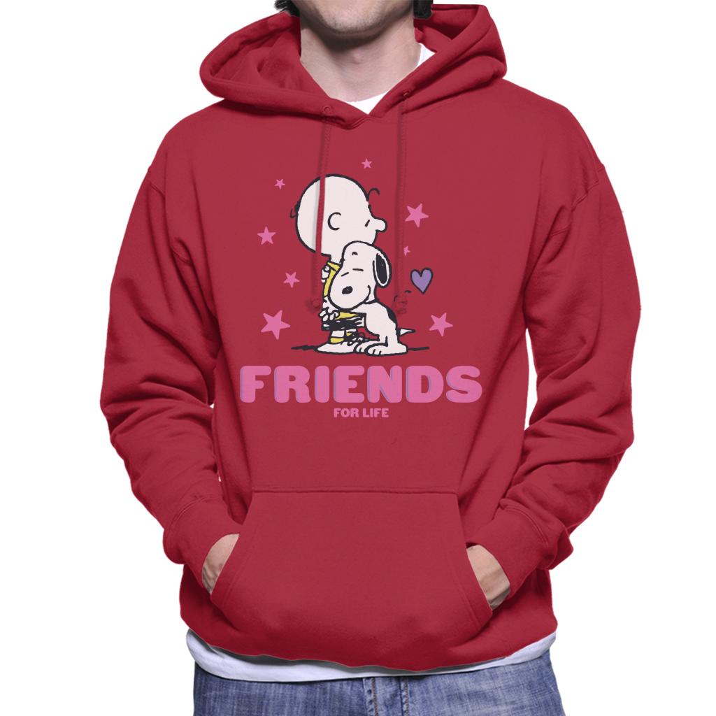 Peanuts Friends For Life Men's Hooded Sweatshirt product image 6