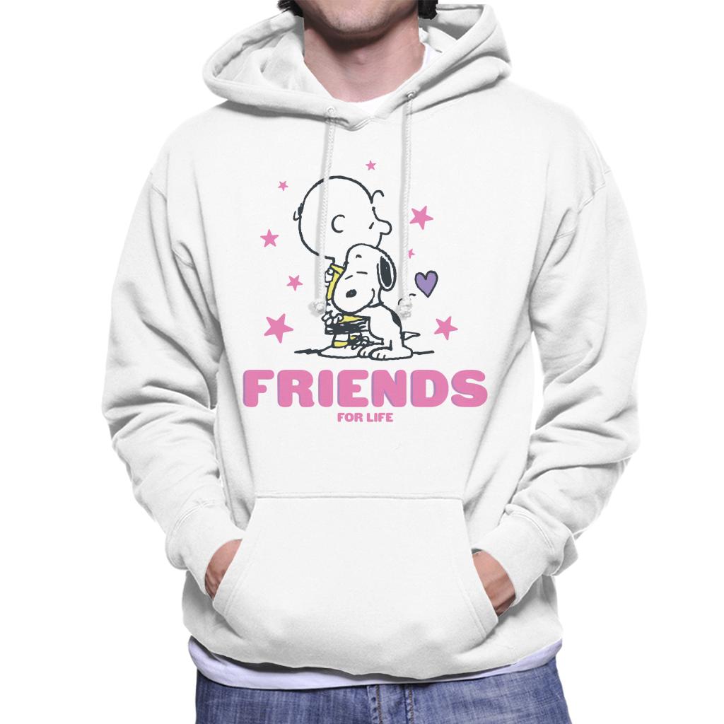 Peanuts Friends For Life Men's Hooded Sweatshirt product image 1