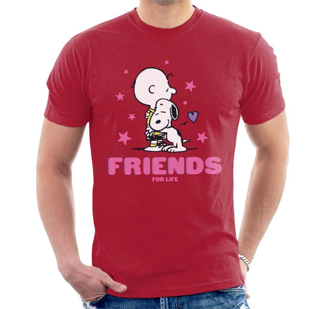 Peanuts Friends For Life Men's T-Shirt product image 6