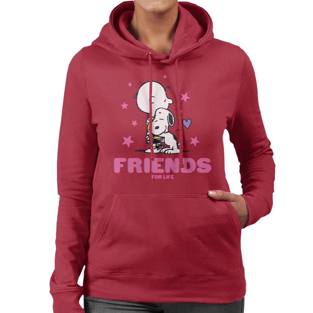 Peanuts Friends For Life Women's Hooded Sweatshirt product image 6