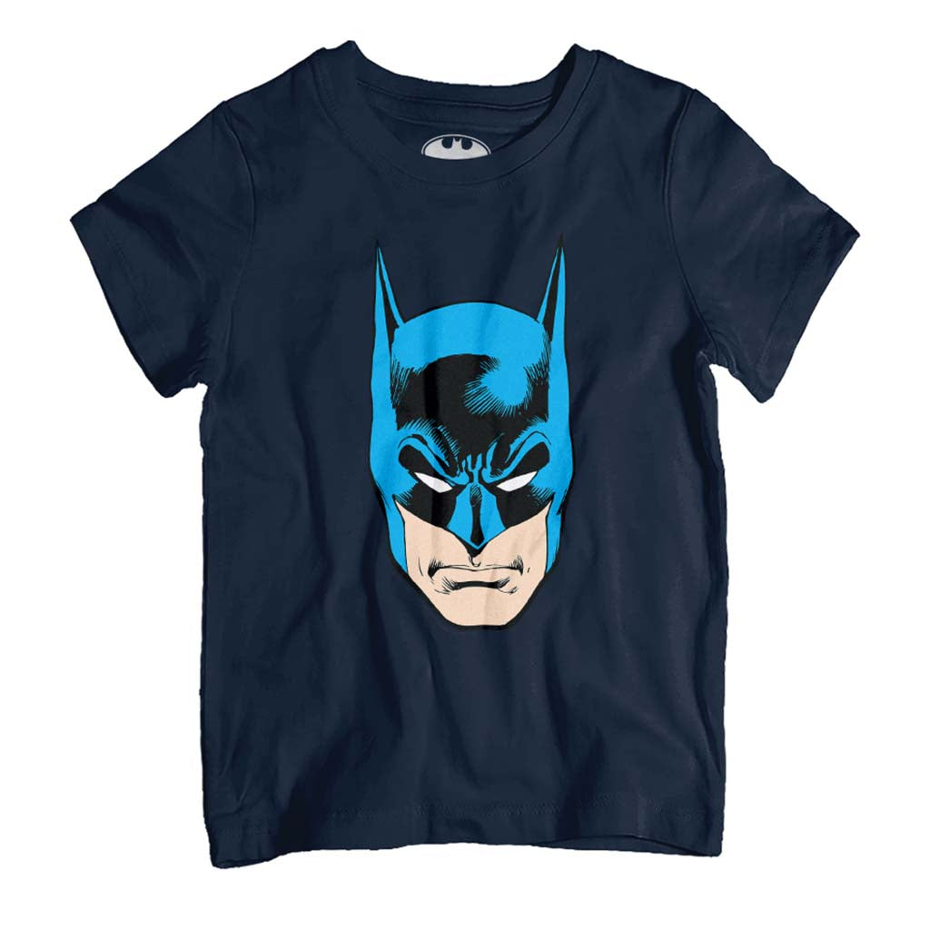 Batman Classic Comic Mask Face Kid's T-Shirt product image 1