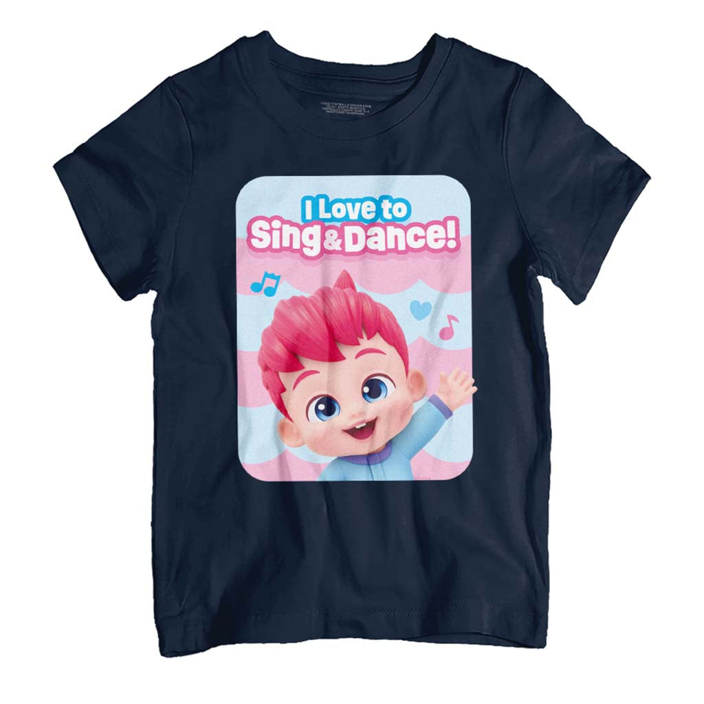 Bebefinn Finn I Love To Sing & Dance Kids T-Shirt product image 1