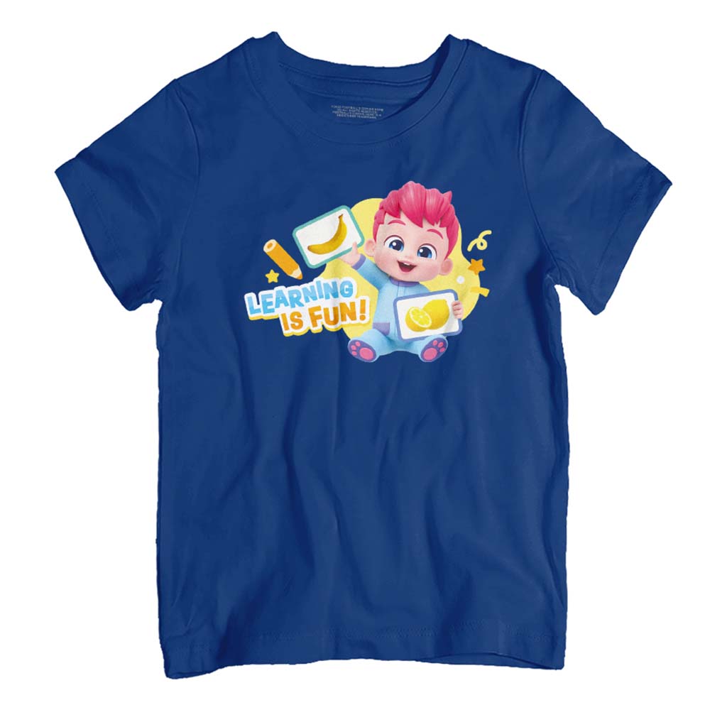 Bebefinn Learning Is Fun! Finn Kids T-Shirt product image 1