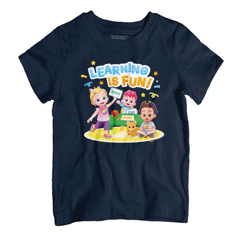Bebefinn Bora Finn & Brody Learning Is Fun! Kids T-Shirt product image 1