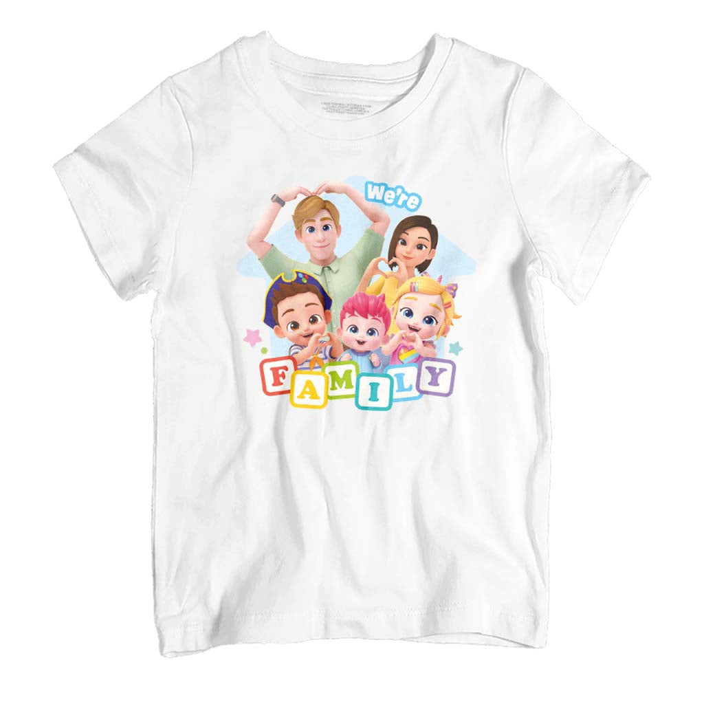 Bebefinn We're Family Love Brody Finn & Bora Kids T-Shirt product image 1