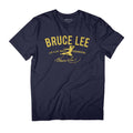 Bruce Lee Yellow Live A Life Worth Remembering Men's T-Shirt product image 1