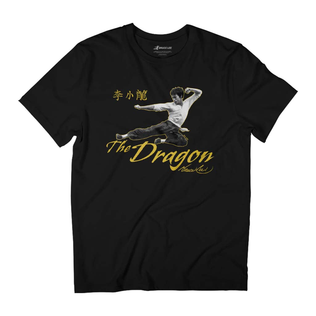 Bruce Lee The Dragon Flying Kick Men's T-Shirt product image 1