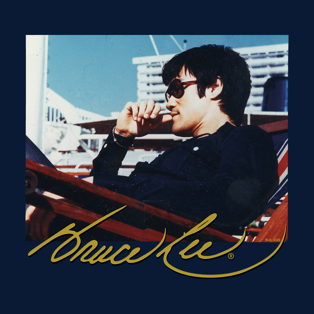 Bruce Lee Cool Sunglasses Photoshoot Men's T-Shirt product image 2