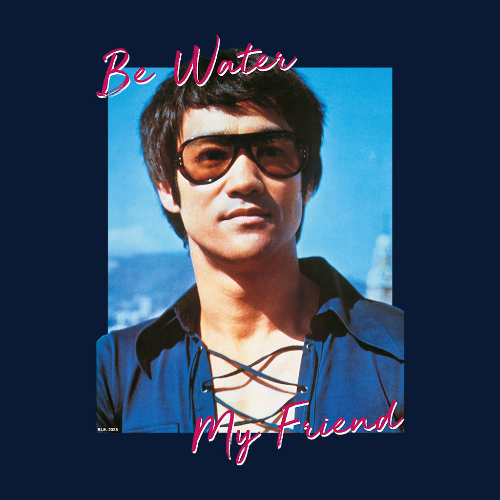 Bruce Lee Be Water My Friend Philosophy Quote Men's T-Shirt product image 2