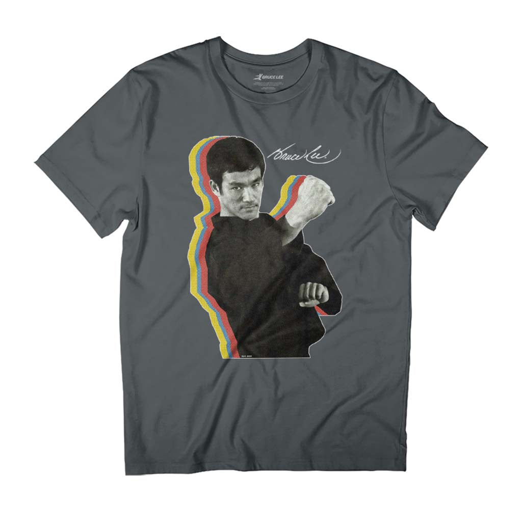 Bruce Lee Photo From Fighting Method Book Men's T-Shirt product image 1