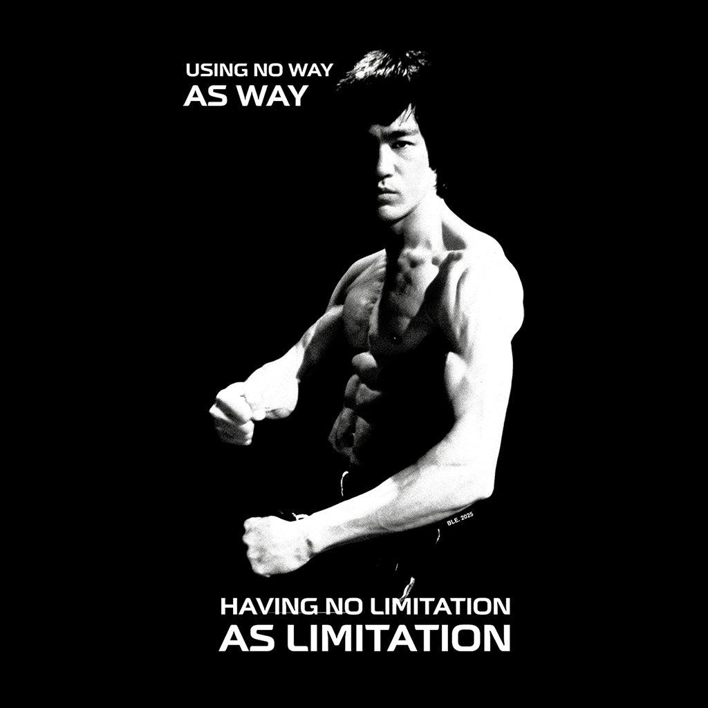 Bruce Lee Using No Way As Philosophy Quote Men's T-Shirt product image 2