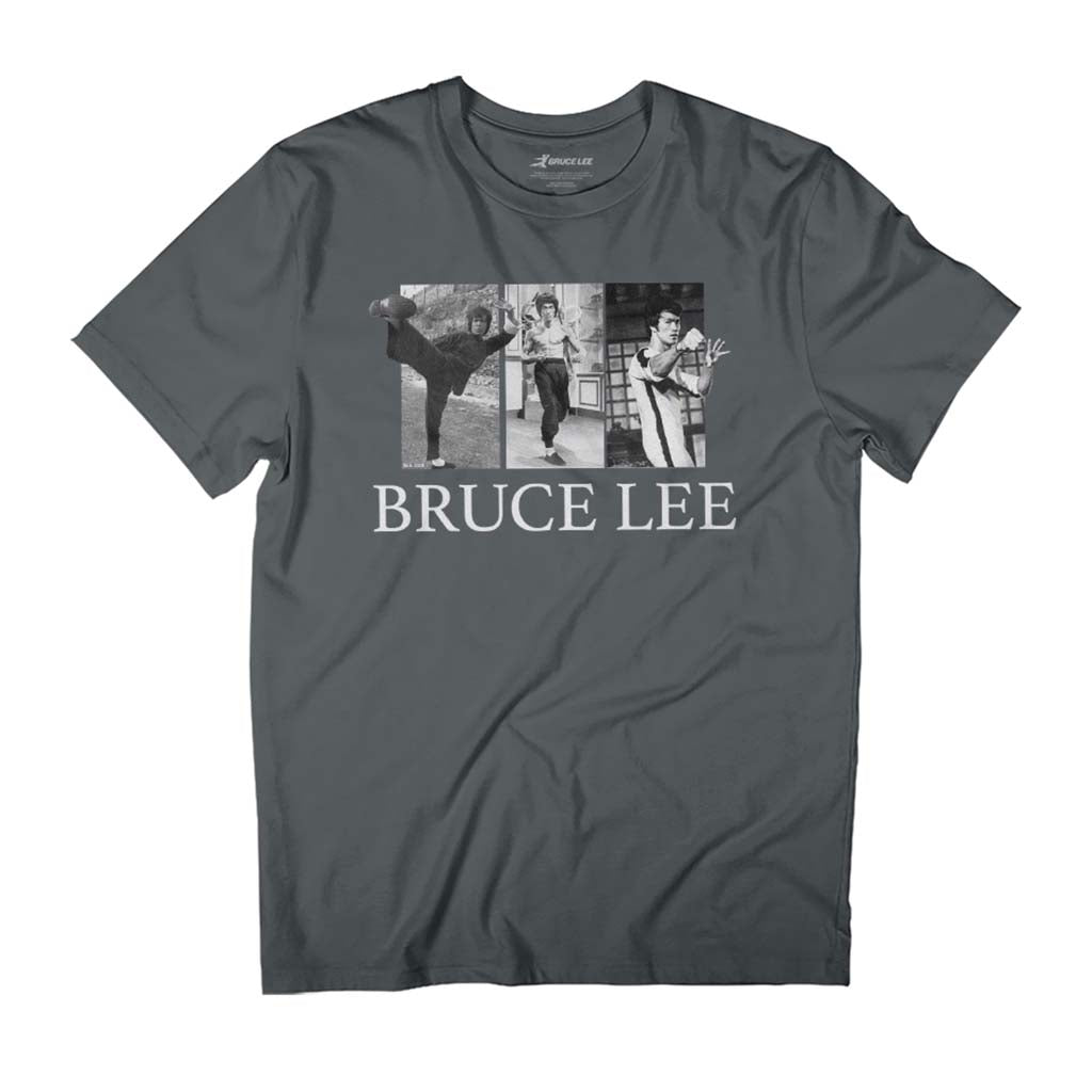 Bruce Lee Kung Fu Movie Montage Martial Arts Legend Men's product image 1