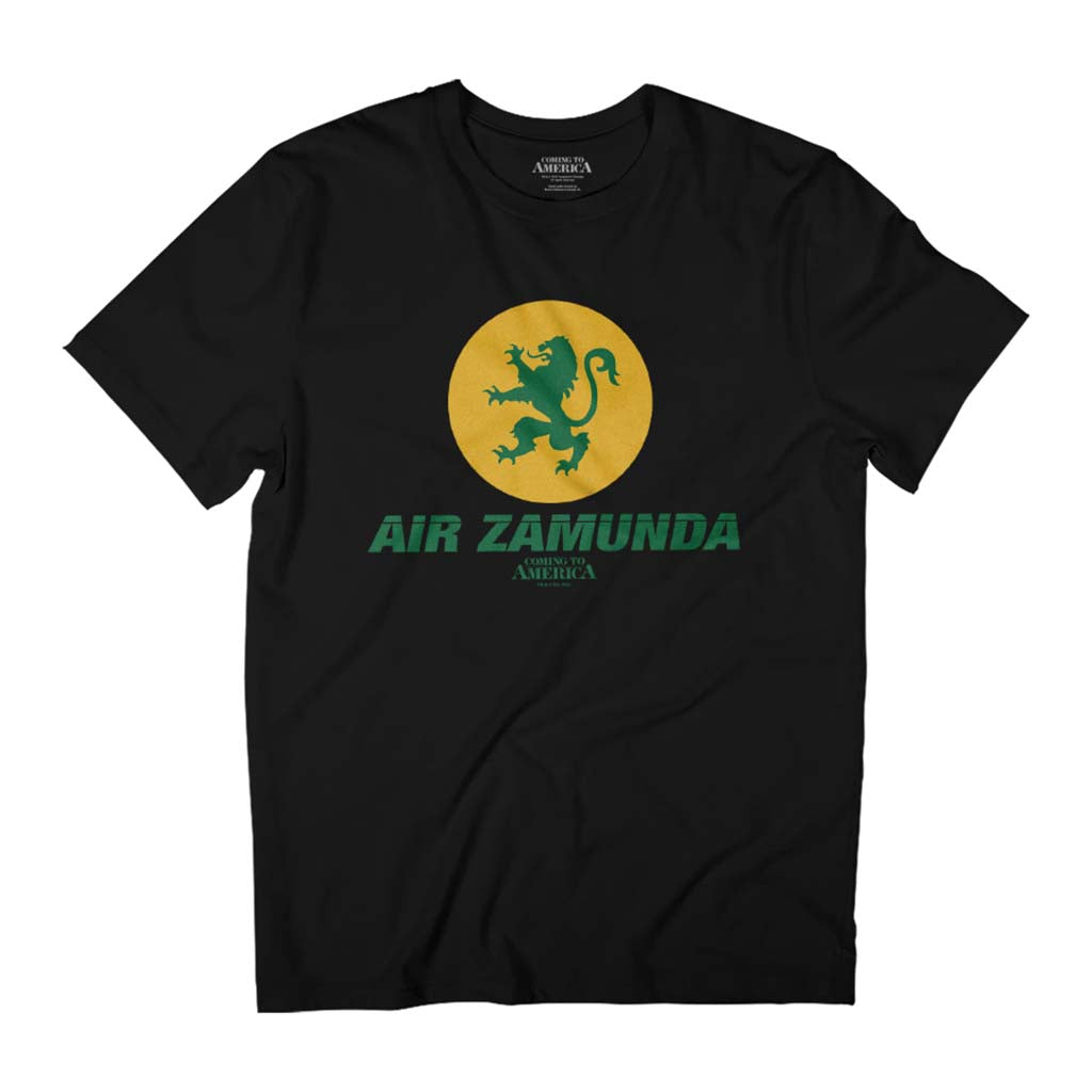 Coming To America Air Zamunda Green Lion Logo Men's T-Shirt product image 1