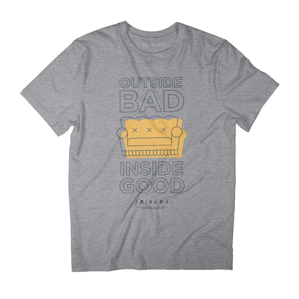 Friends Outside Bad Inside Good Sofa Men's T-Shirt product image 1
