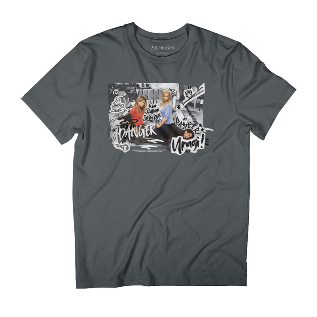 Friends Rachel & Phoebe On Ross Danger Unagi Scene Men's product image 1