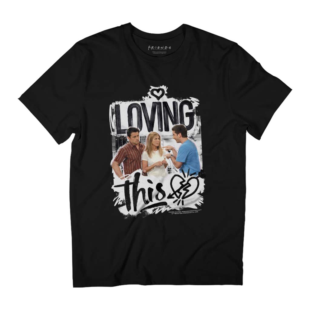 Friends Ross Rachel & Joey Loving This Men's T-Shirt product image 1