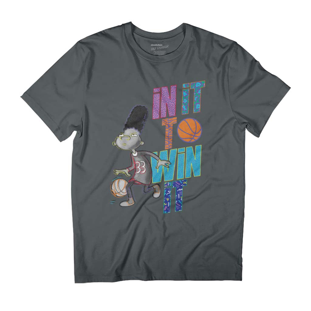 Hey Arnold Gerald In It To Win It Basketball Men's T-Shirt product image 1