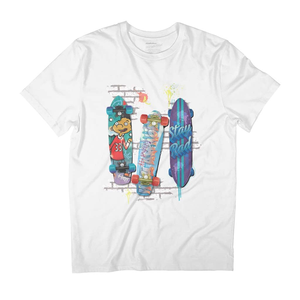 Hey Arnold Skateboards Gerald Stay Rad Men's T-Shirt product image 1