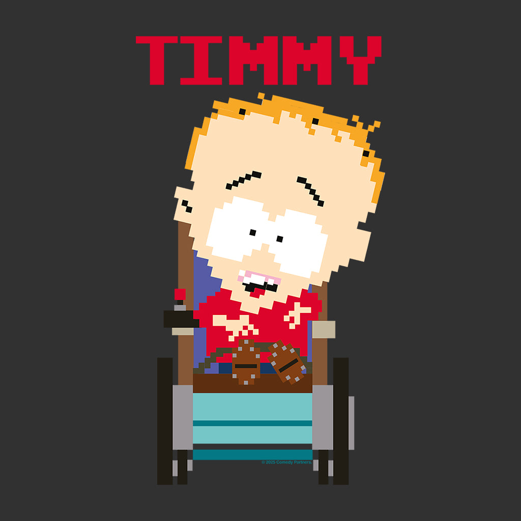 South Park Timmy Pixelated Men's T-Shirt product image 2