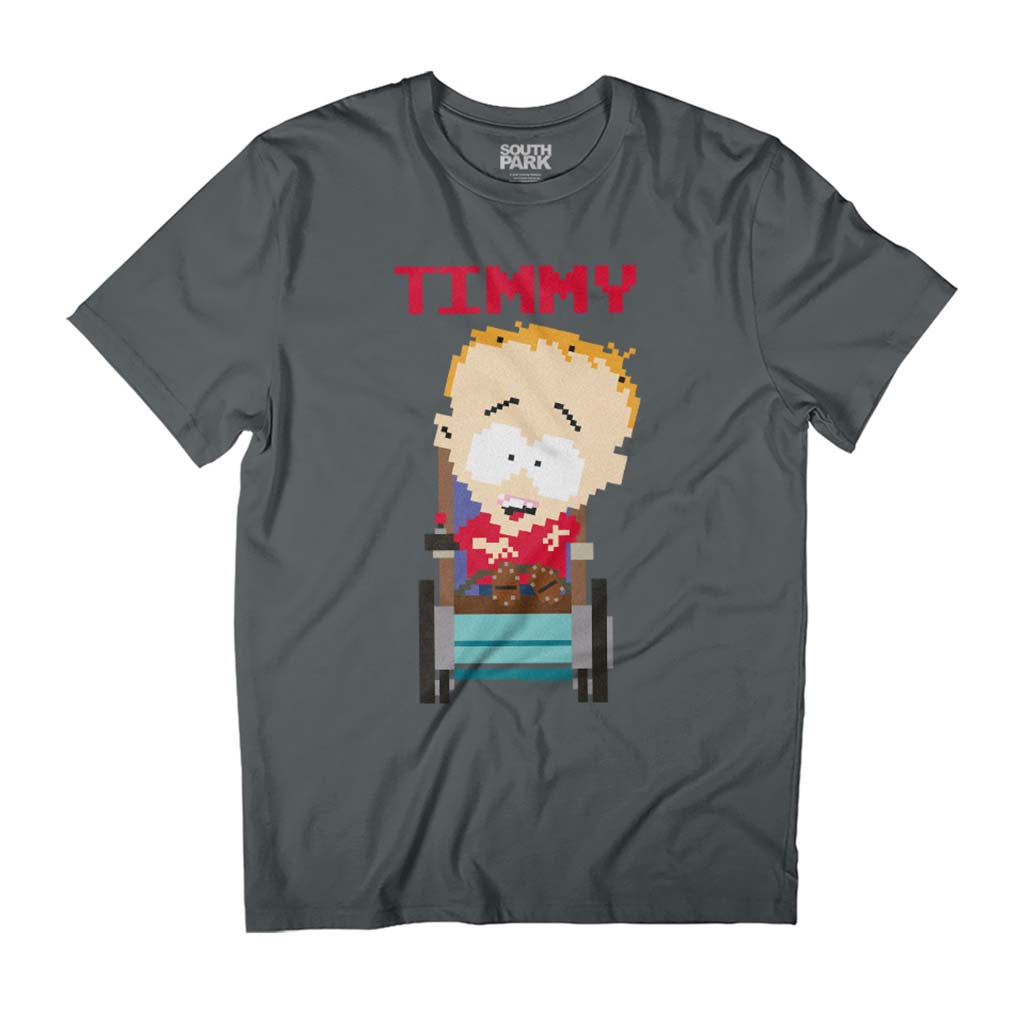 South Park Timmy Pixelated Men's T-Shirt product image 1