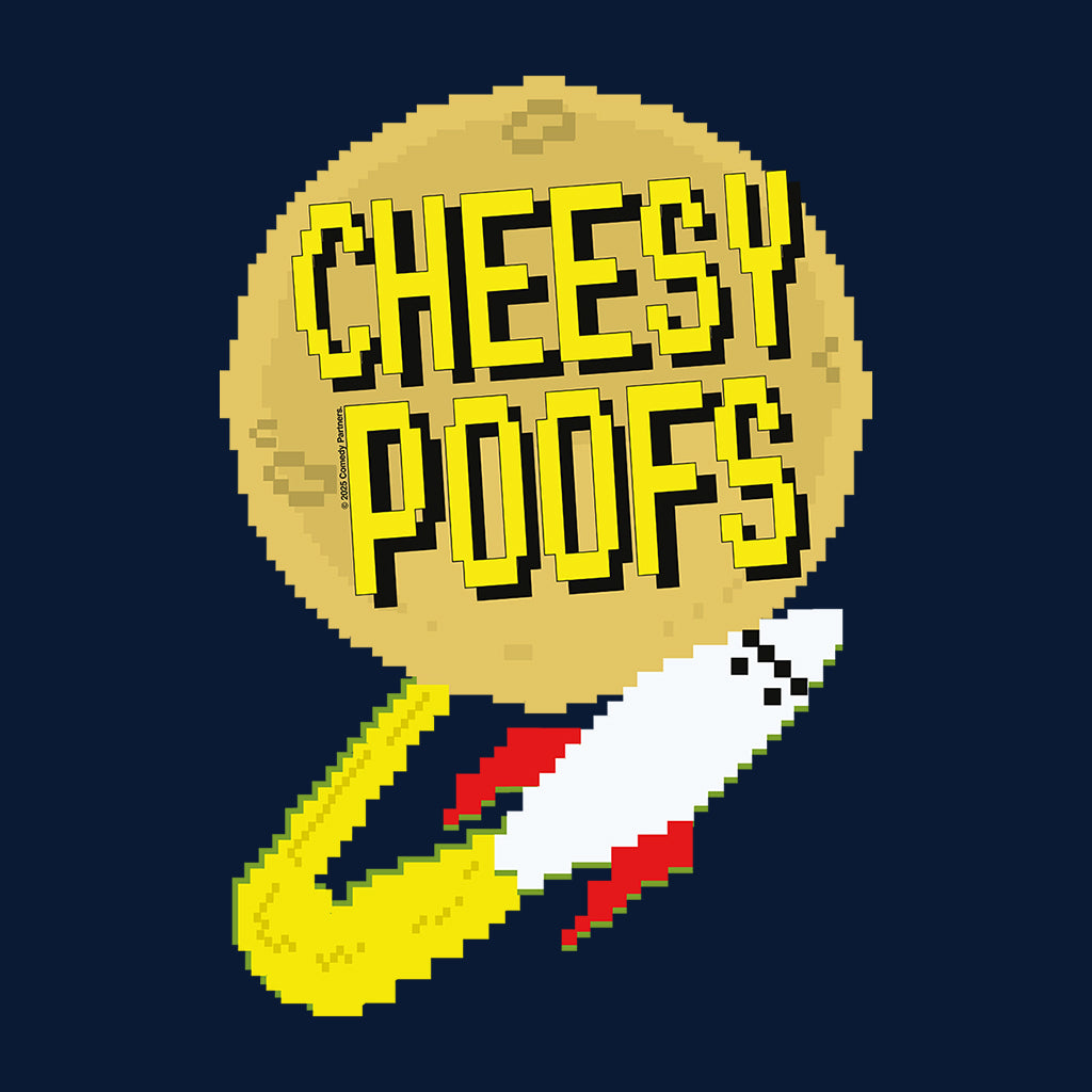 South Park Cheesy Poofs Logo Pixelated Men's T-Shirt product image 2