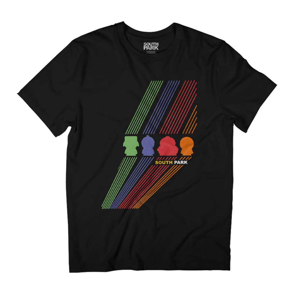 South Park Stan Kenny Kyle & Cartman Colour Line Art Men's product image 1