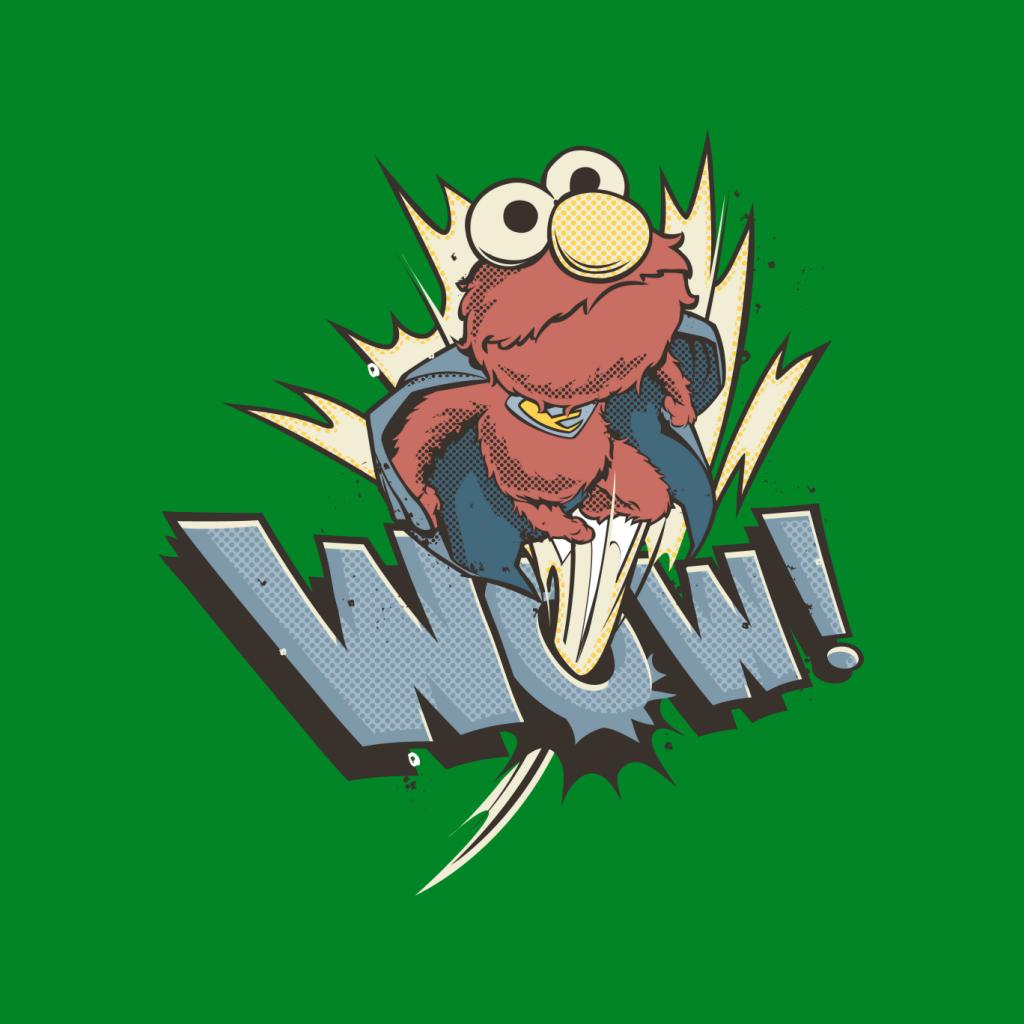 Sesame Street Elmo The Superhero Wow Women's Sweatshirt product image 5