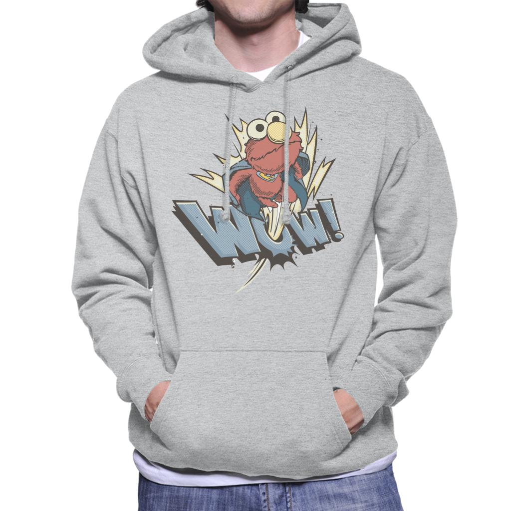Sesame Street Elmo The Superhero Wow Men's Hooded Sweatshirt product image 1