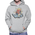 Sesame Street Elmo The Superhero Wow Men's Hooded Sweatshirt product image 1