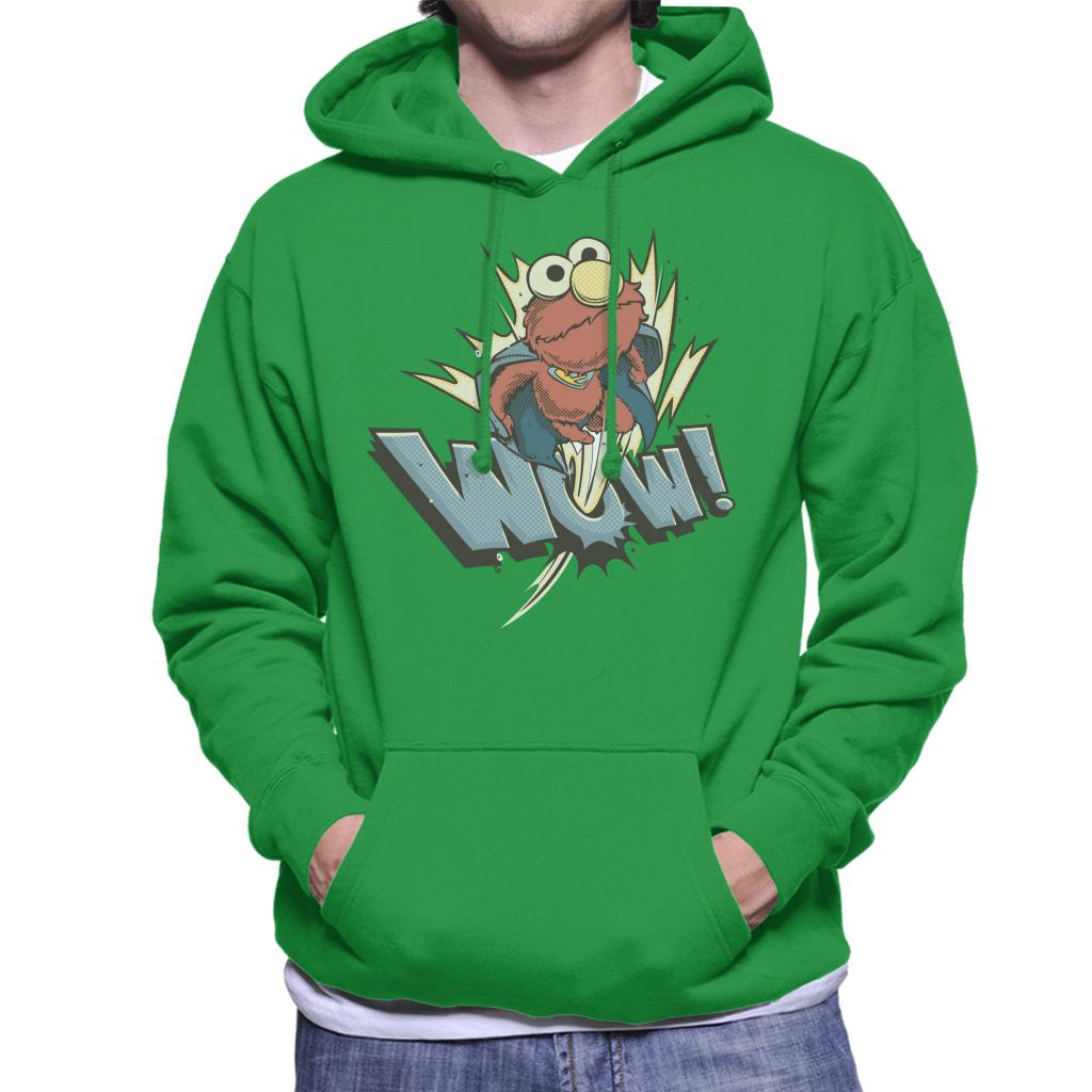 Sesame Street Elmo The Superhero Wow Men's Hooded Sweatshirt product image 4
