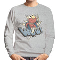Sesame Street Elmo The Superhero Wow Men's Sweatshirt product image 1