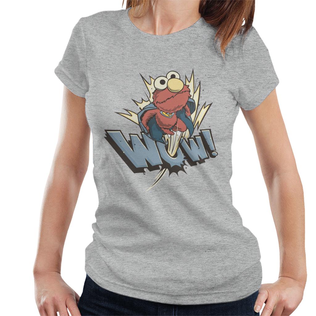 Sesame Street Elmo The Superhero Wow Women's T-Shirt product image 1