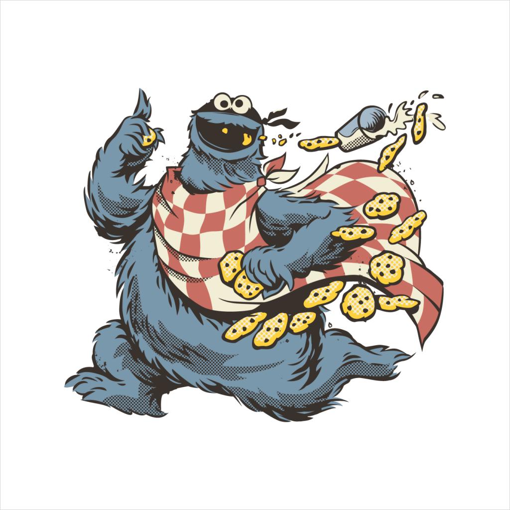 Sesame Street Comic Book Villain Cookie Monster Men's product image 5