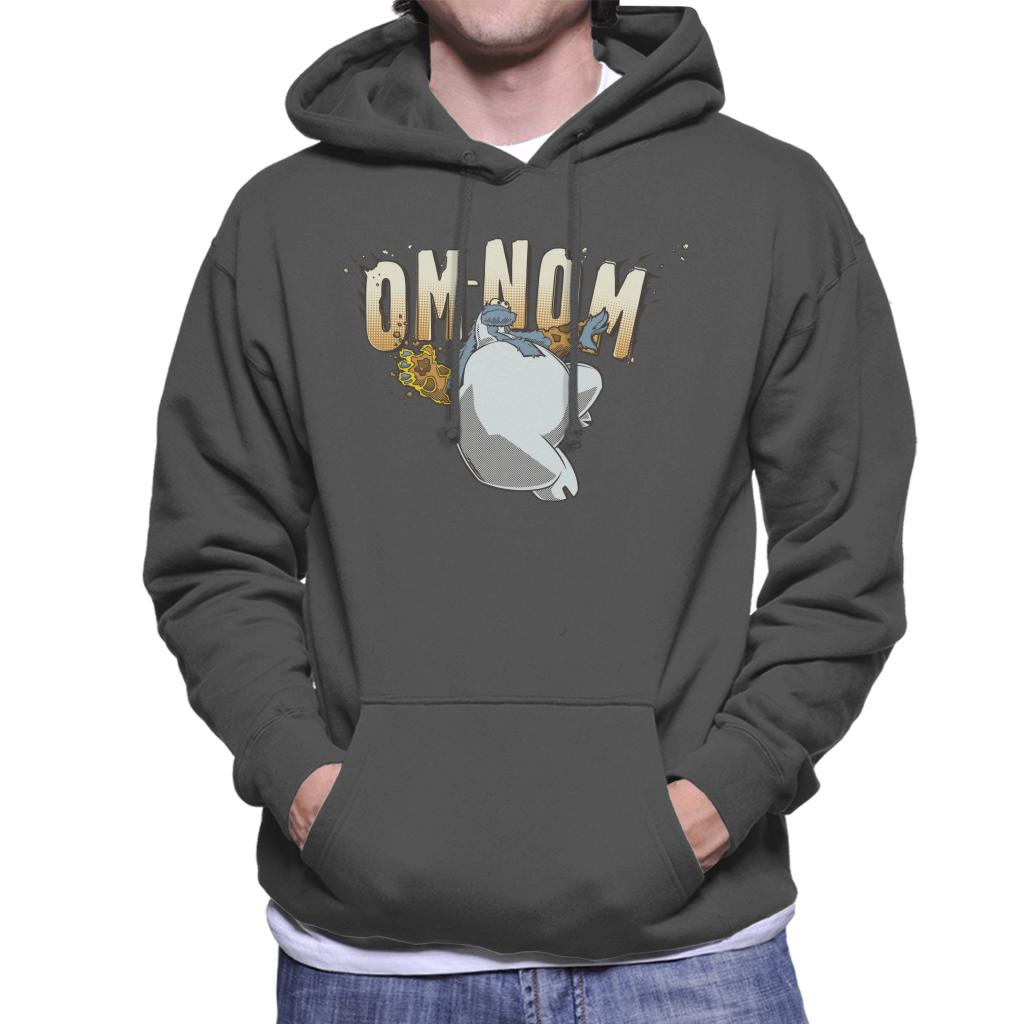 Sesame Street Superhero Cookie Monster Om Nom Men's Hooded product image 1