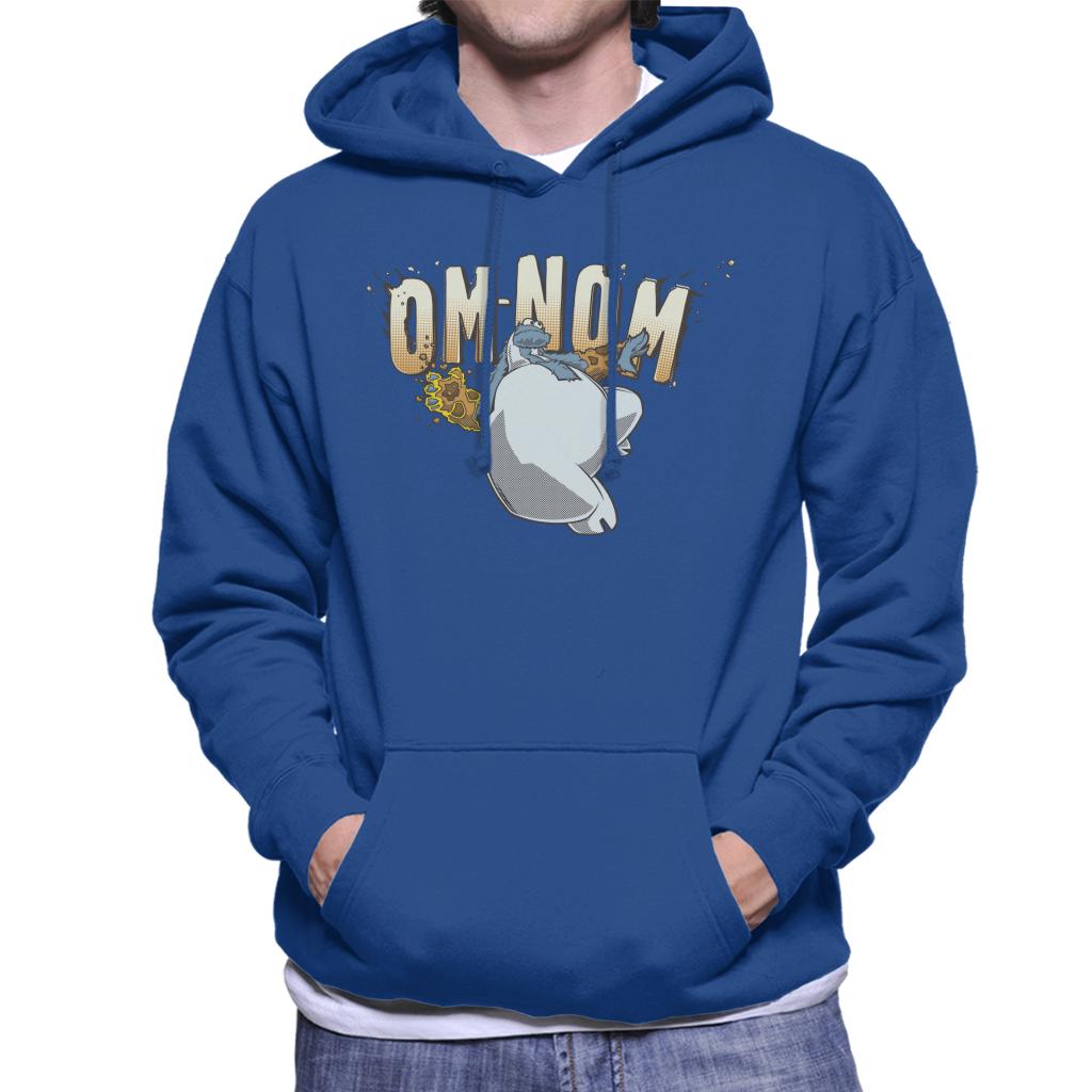 Sesame Street Superhero Cookie Monster Om Nom Men's Hooded product image 4