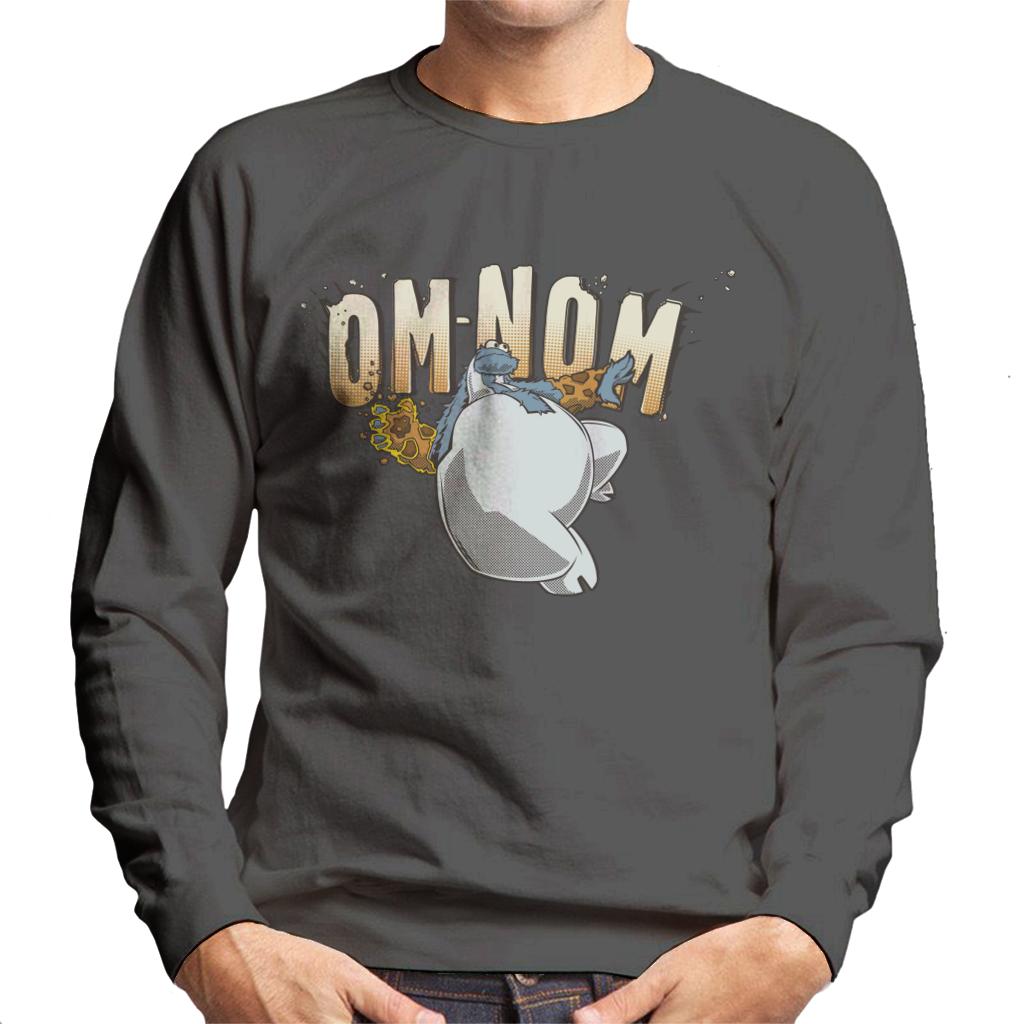 Sesame Street Superhero Cookie Monster Om Nom Men's product image 1