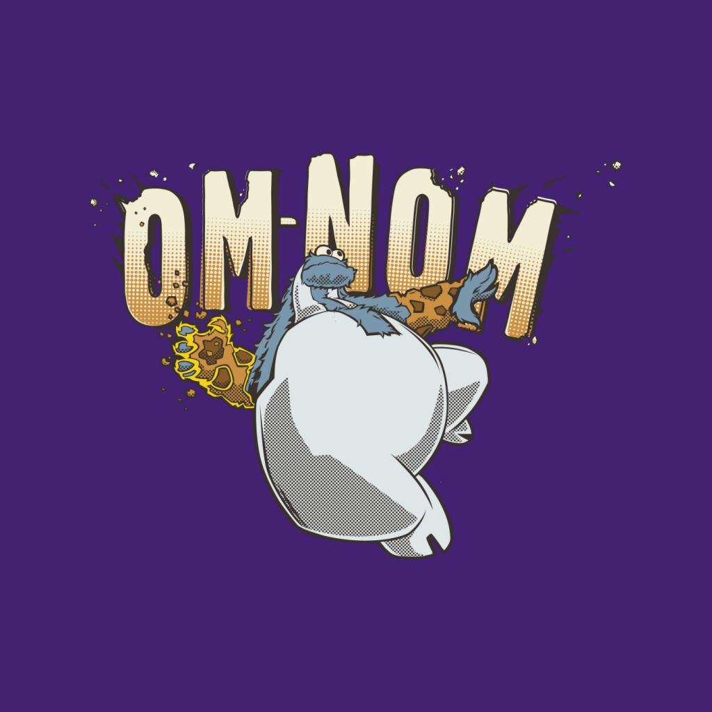 Sesame Street Superhero Cookie Monster Om Nom Women's product image 7