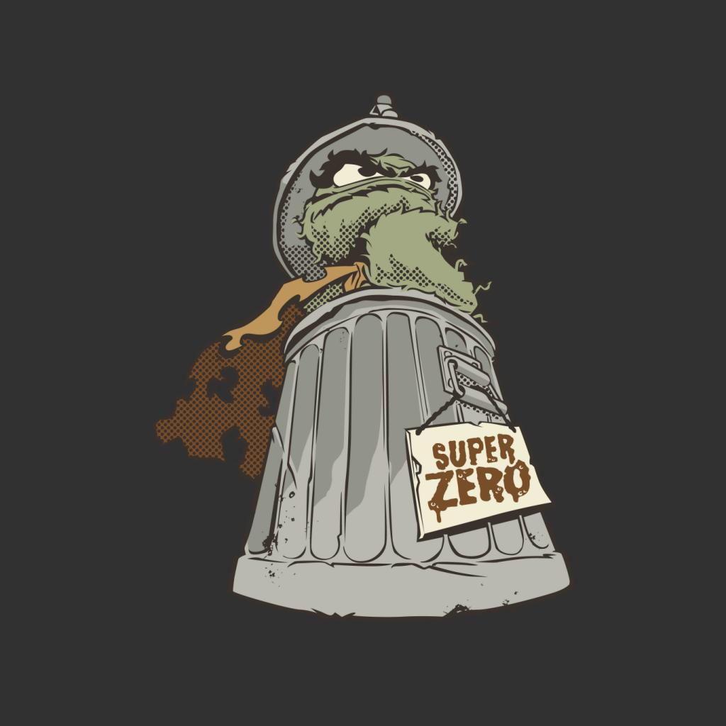 Sesame Street Super Zero Villain Oscar The Grouch Women's product image 2