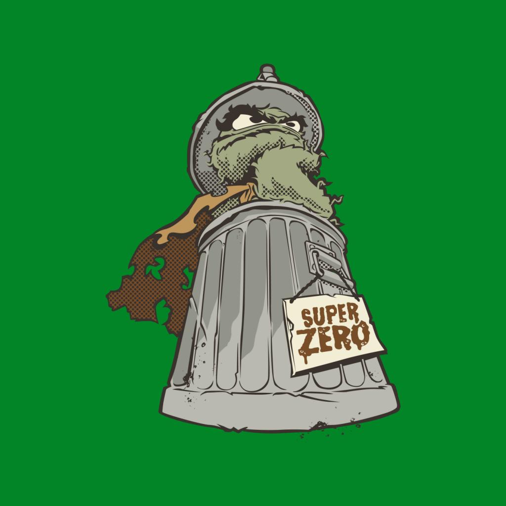 Sesame Street Super Zero Villain Oscar The Grouch Women's product image 7