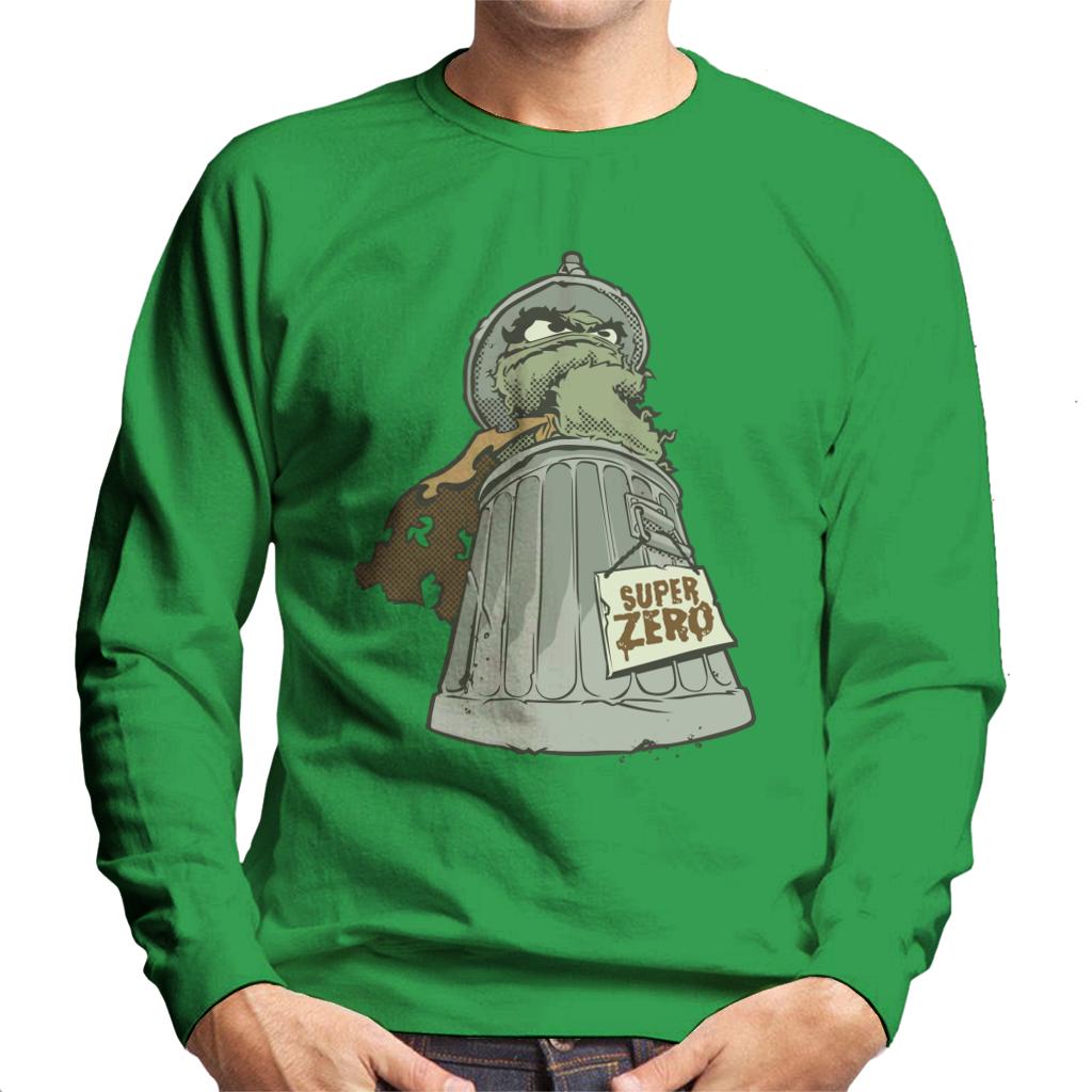 Sesame Street Super Zero Villain Oscar The Grouch Men's product image 6