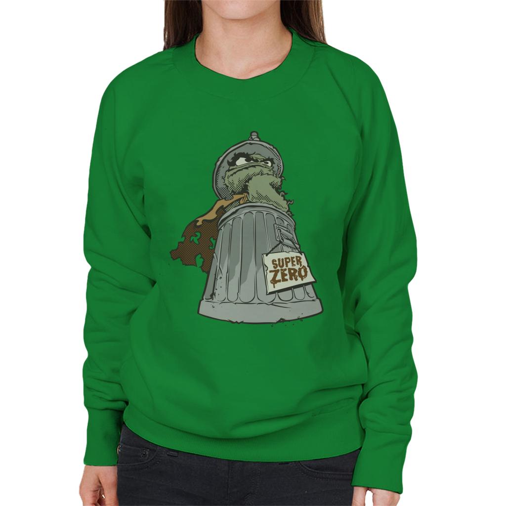 Sesame Street Super Zero Villain Oscar The Grouch Women's product image 6