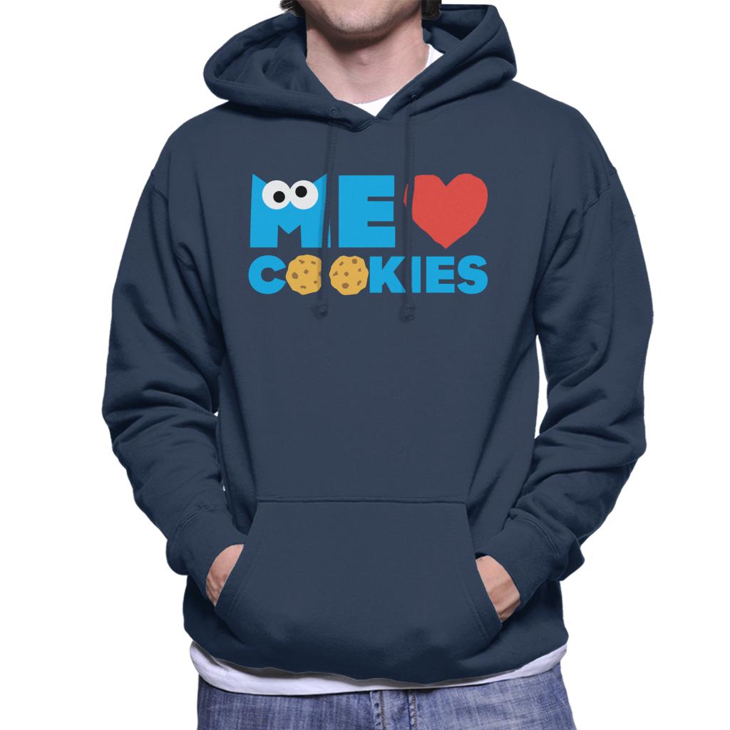 Sesame Street Me Love Cookies Cookie Monster Men's Hooded product image 6