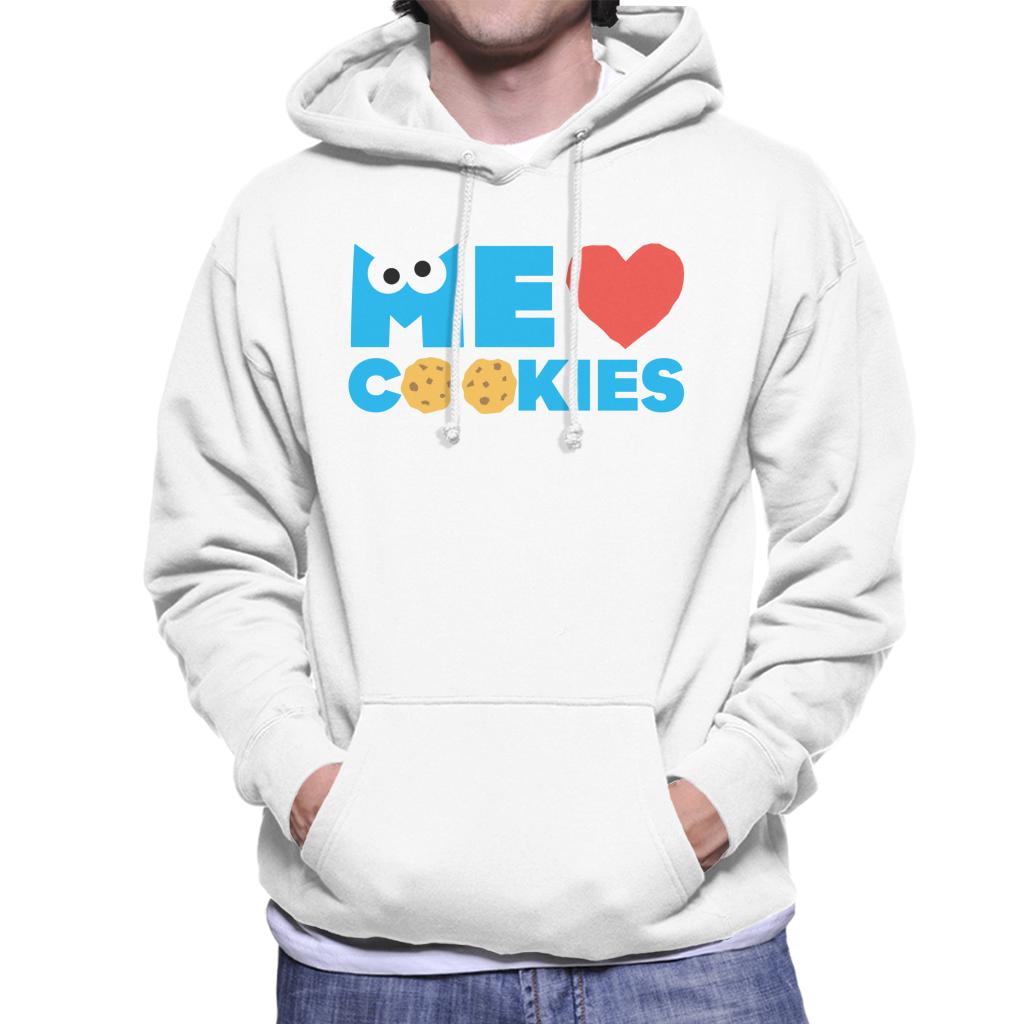 Sesame Street Me Love Cookies Cookie Monster Men's Hooded product image 4