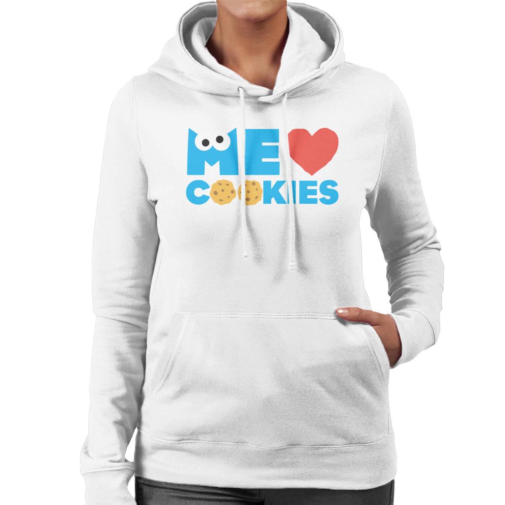 Sesame Street Me Love Cookies Cookie Monster Women's Hooded product image 4