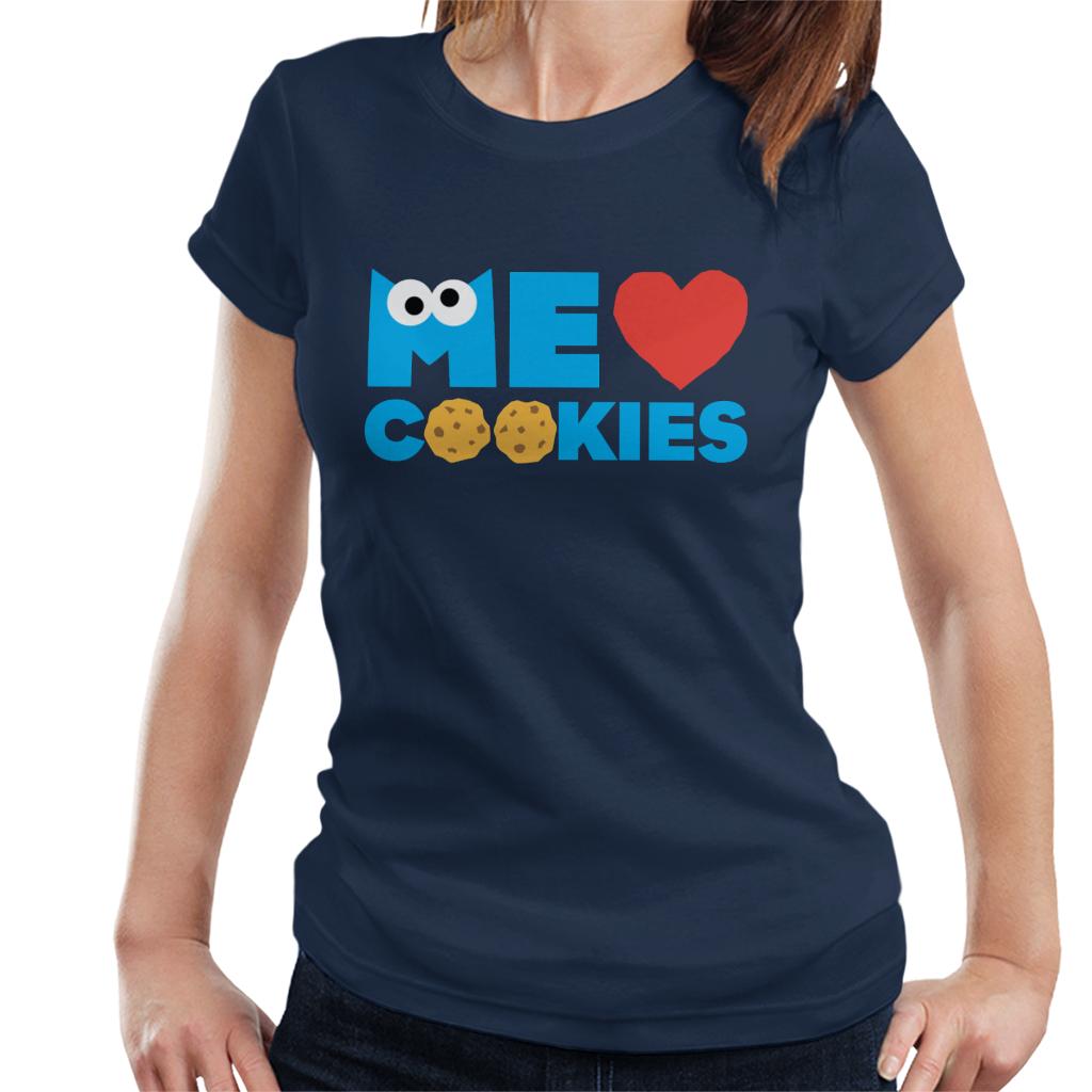 Sesame Street Me Love Cookies Cookie Monster Women's T-Shirt product image 6
