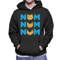 Sesame Street Cookie Monster Nom Men's Hooded Sweatshirt product image 1